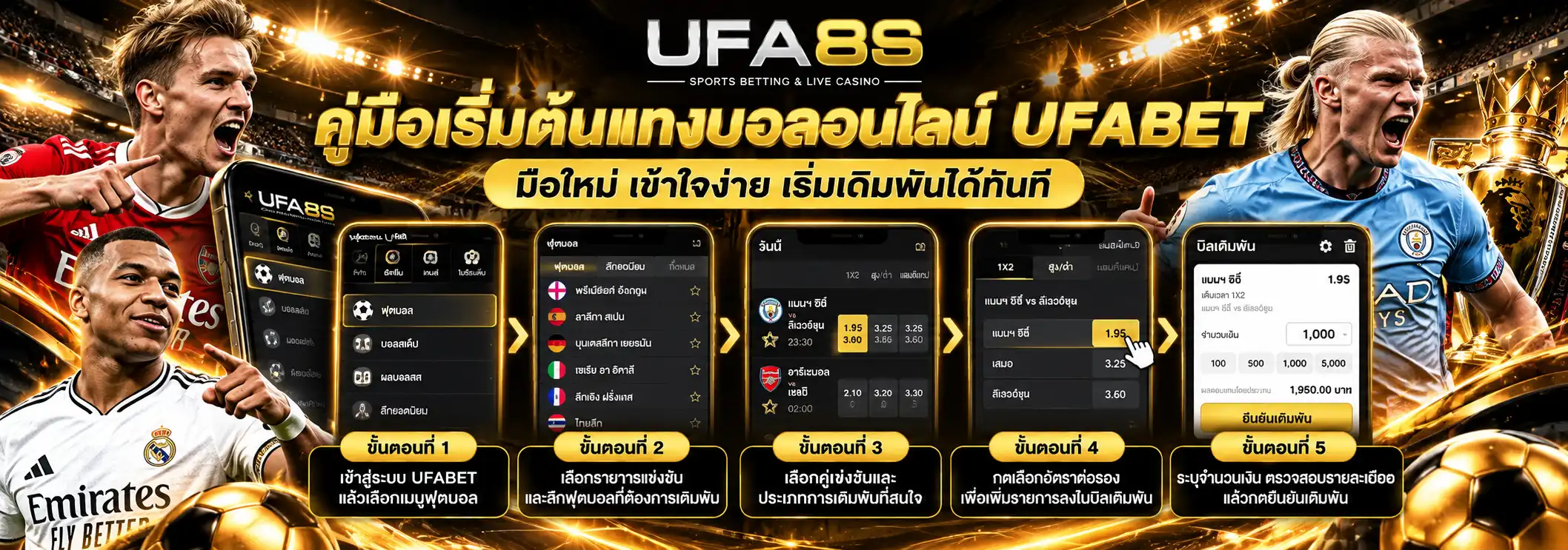 คู่มือเริ่มต้นแทงบอล